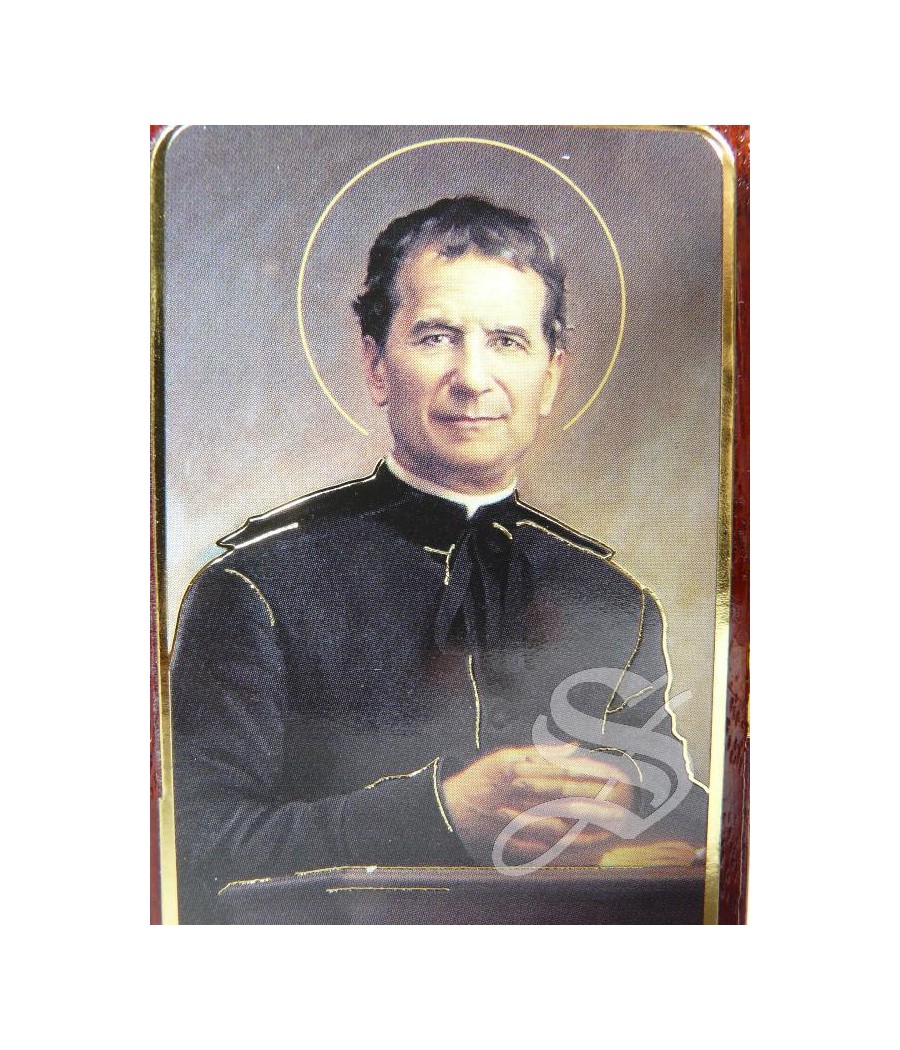 DIPTICO DE MADERA AUXILIADORA Y DON BOSCO