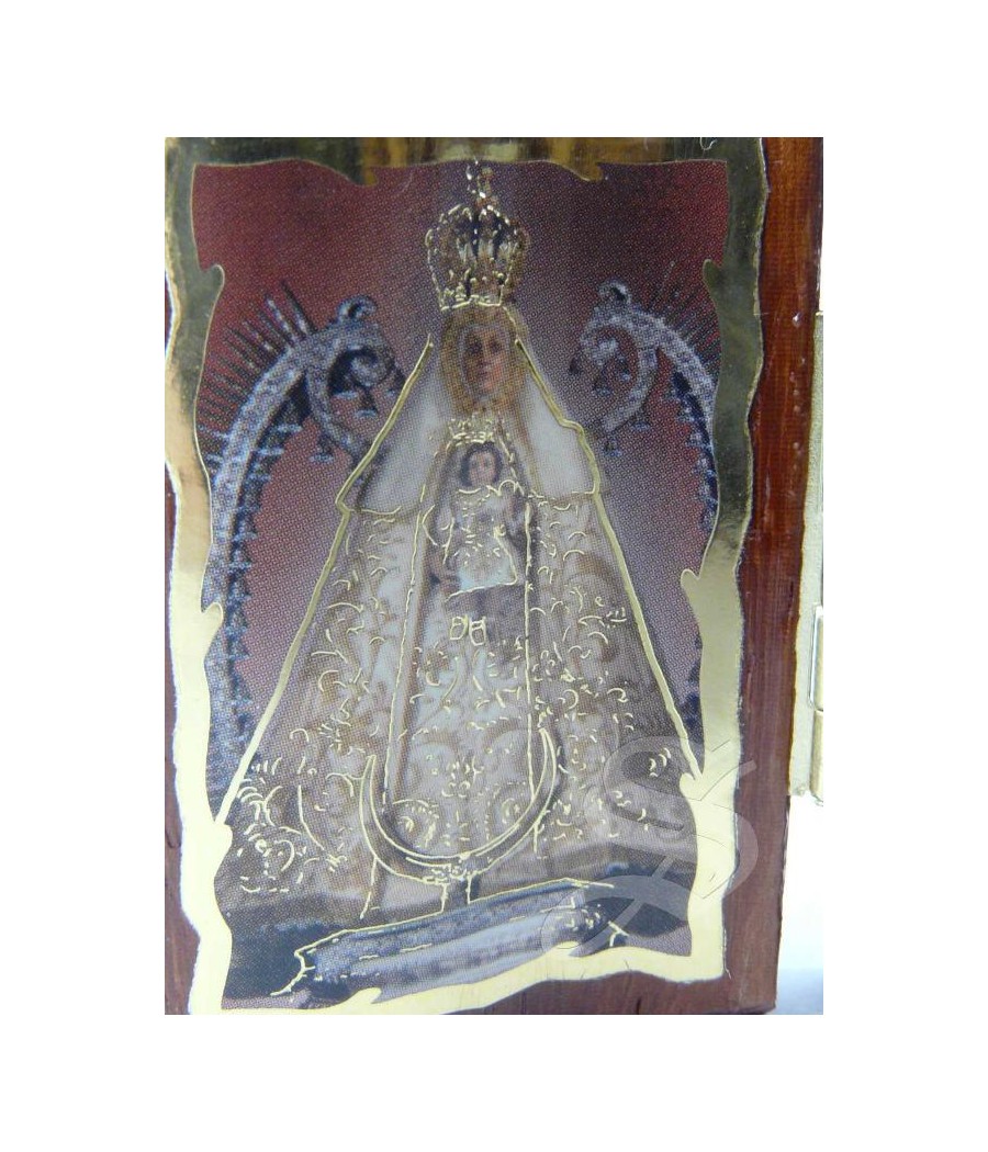 DIPTICO MADERA 5*8 VIRGEN DEL PRADO