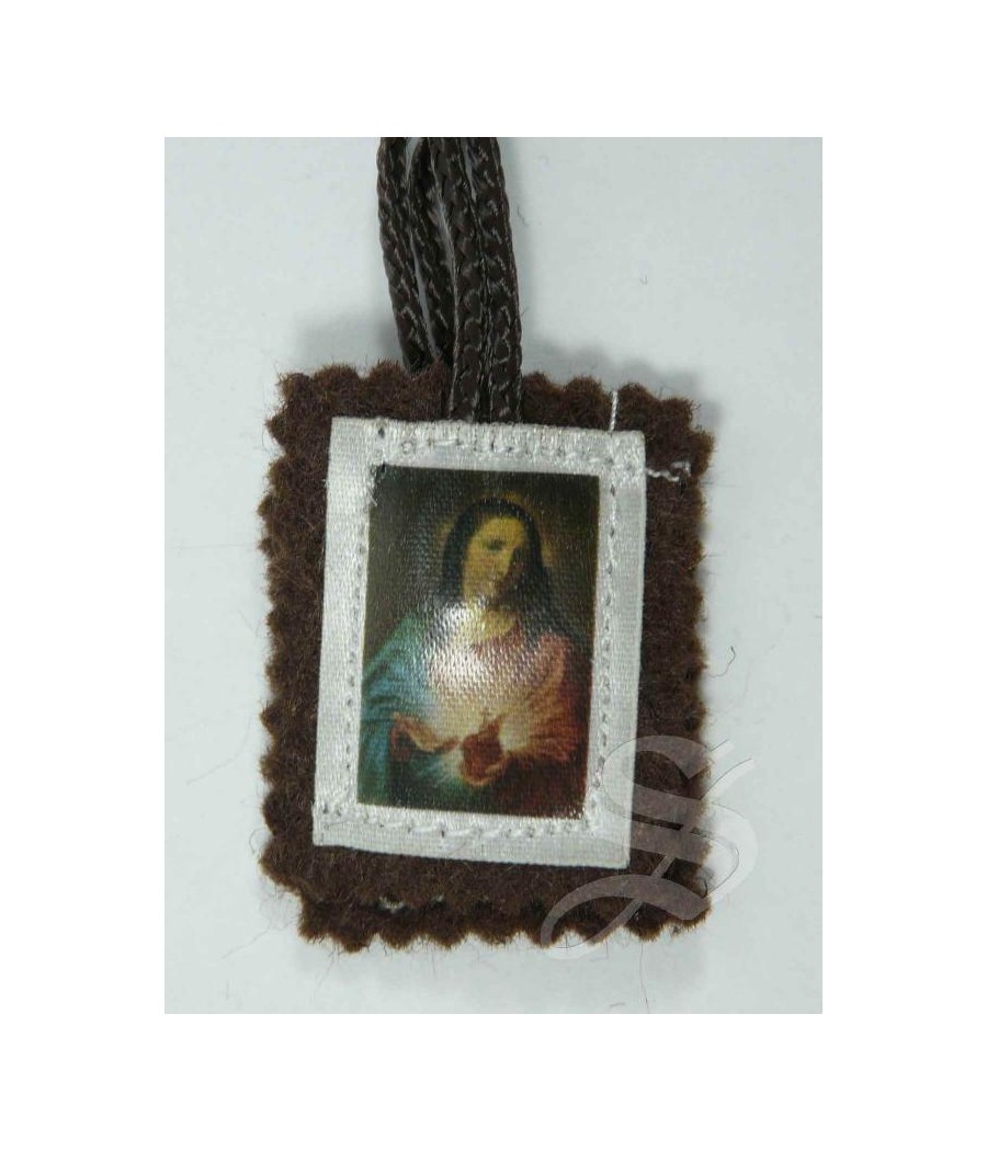 ESCAPULARIO VIRGEN DEL CARMEN 3*2,5 CM.