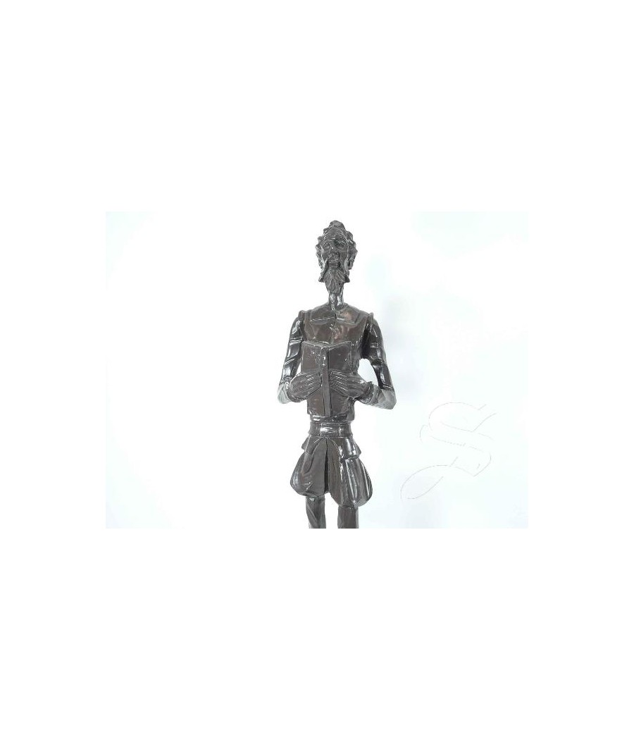 FIGURA QUIJOTE LIBRO 34 CM