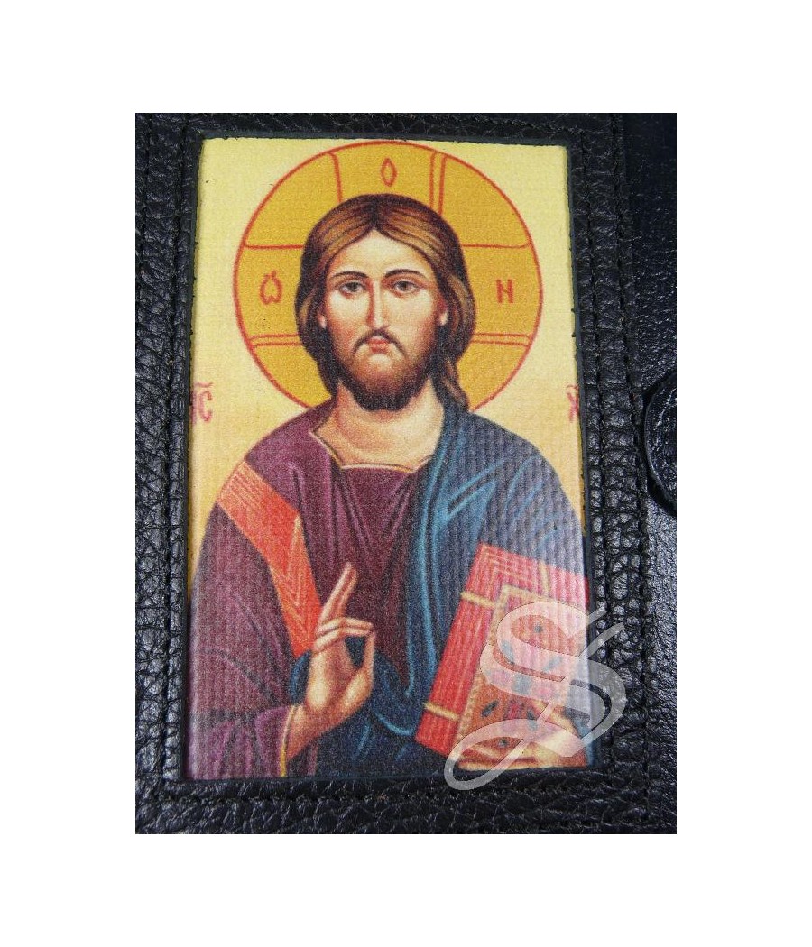 FUNDA LITURGIA DE LAS HORAS PIEL NEGRA PANTOCRATOR