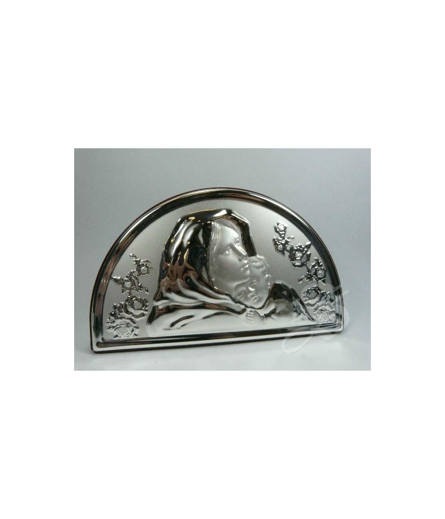 ICONO PLATA 10*16 VIRGEN FERRUZZI