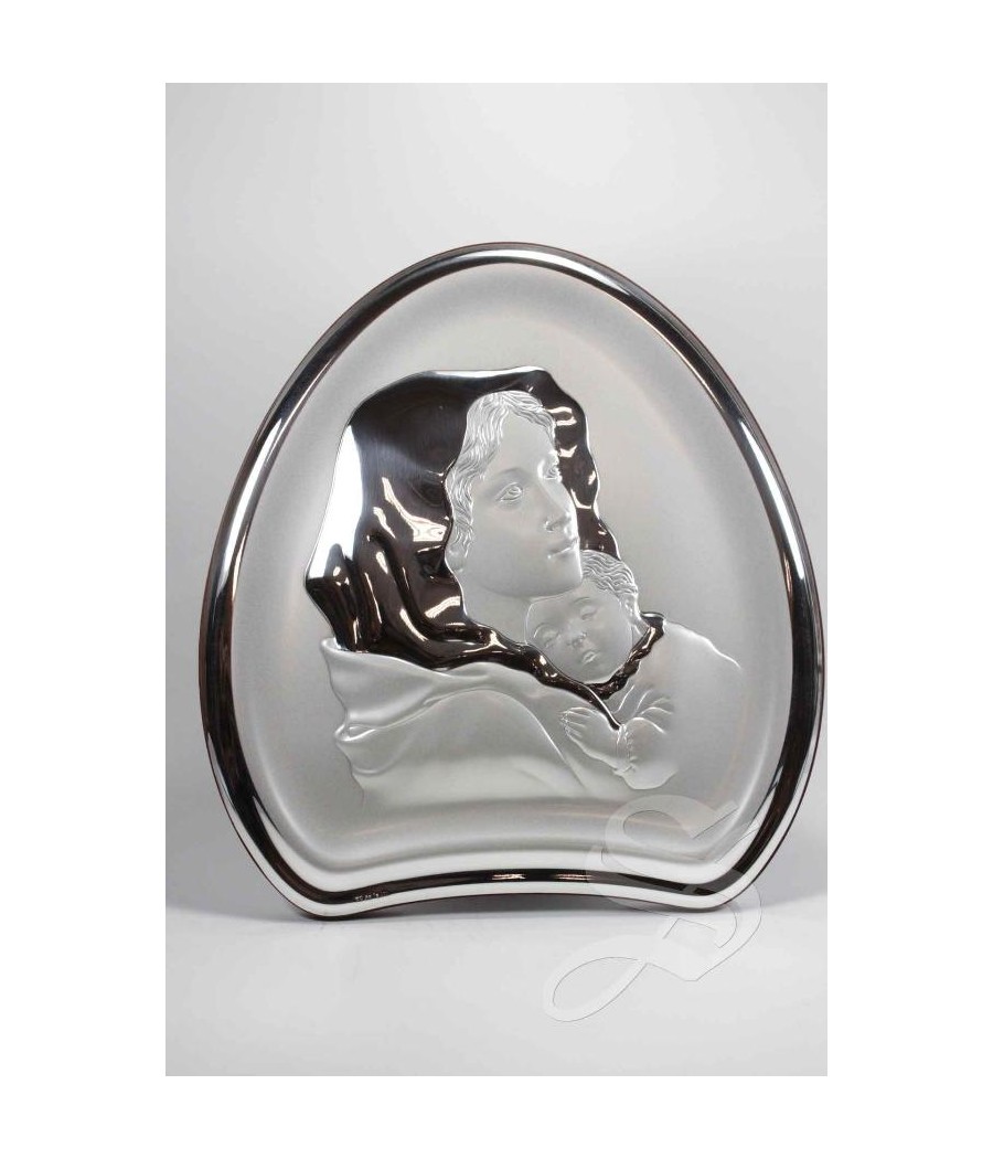 ICONO PLATA VIRGEN FERRUZZI 22,3*24