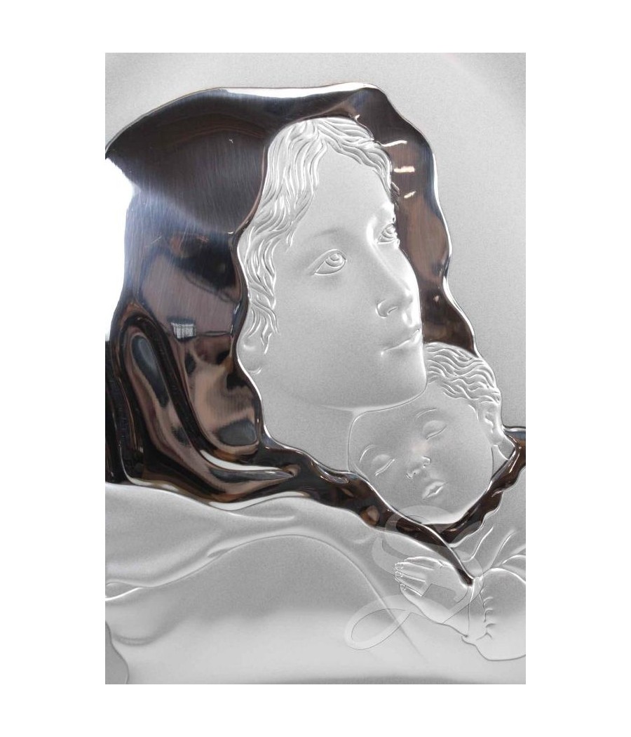 ICONO PLATA VIRGEN FERRUZZI 22,3*24