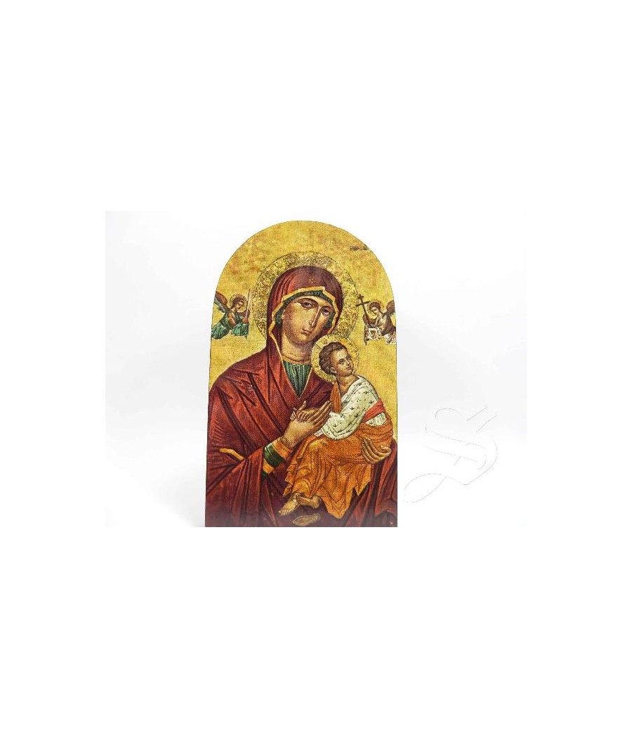 ICONO VIRGEN PIE ARCO 6,5X10,5