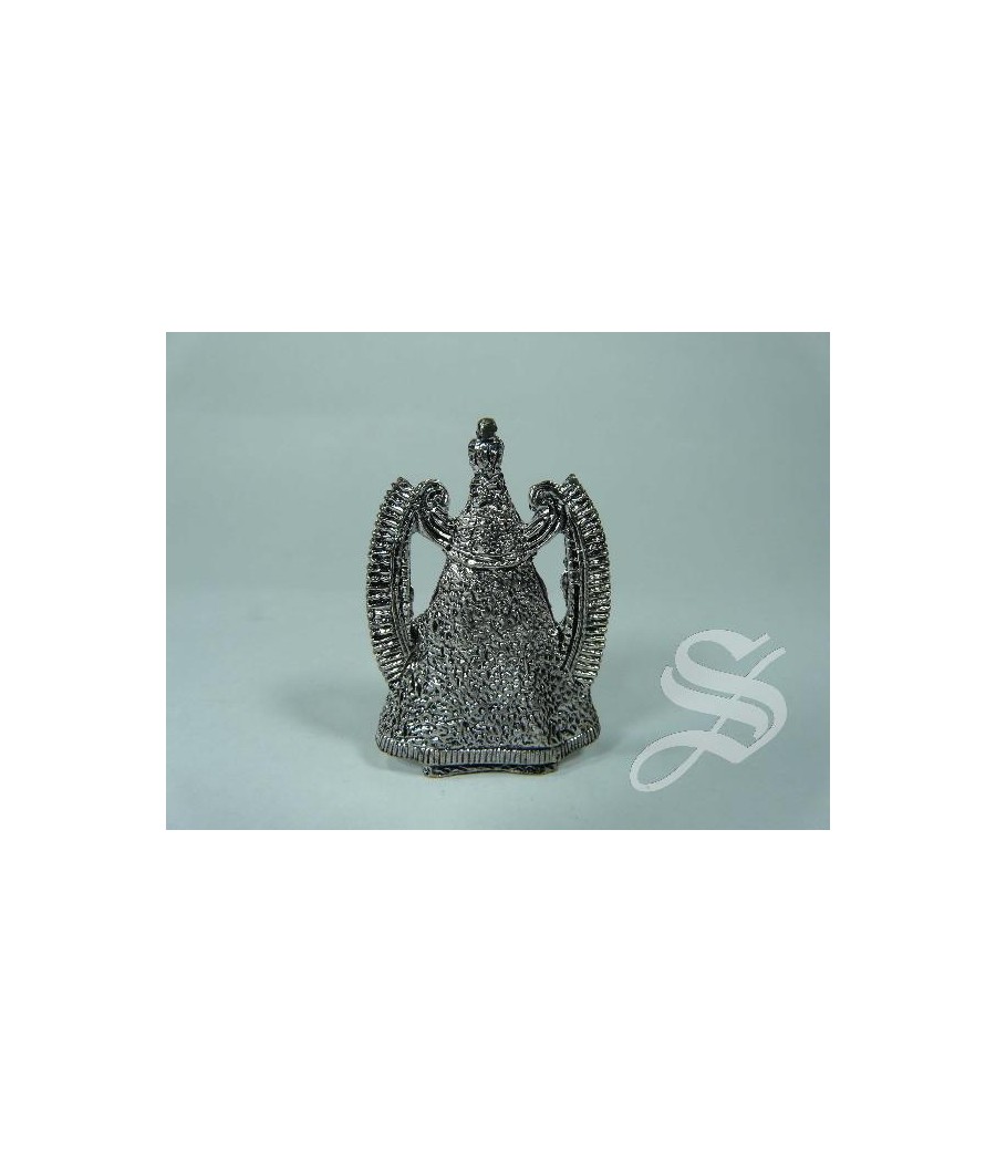 IMAGEN VIRGEN DEL PRADO METAL 4 CM.