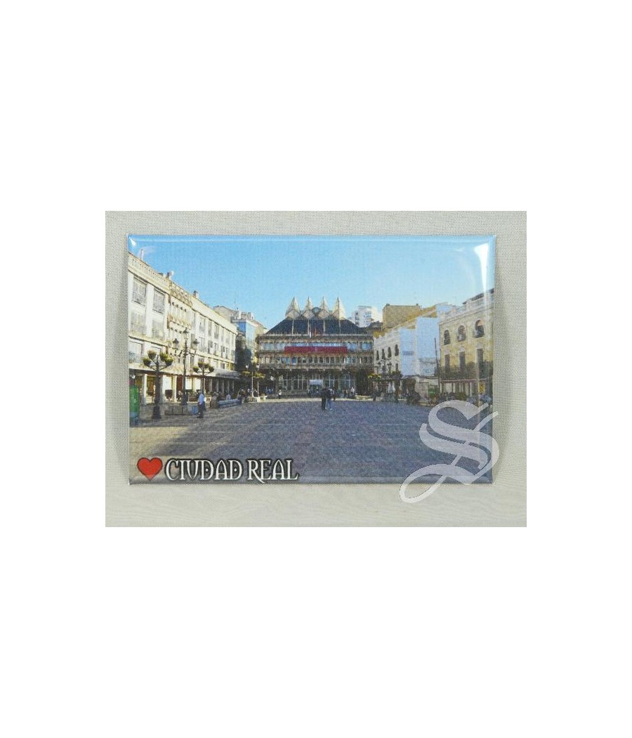 IMAN  PLAZA MAYOR  CIUDAD REAL 8 X 5.5 CM