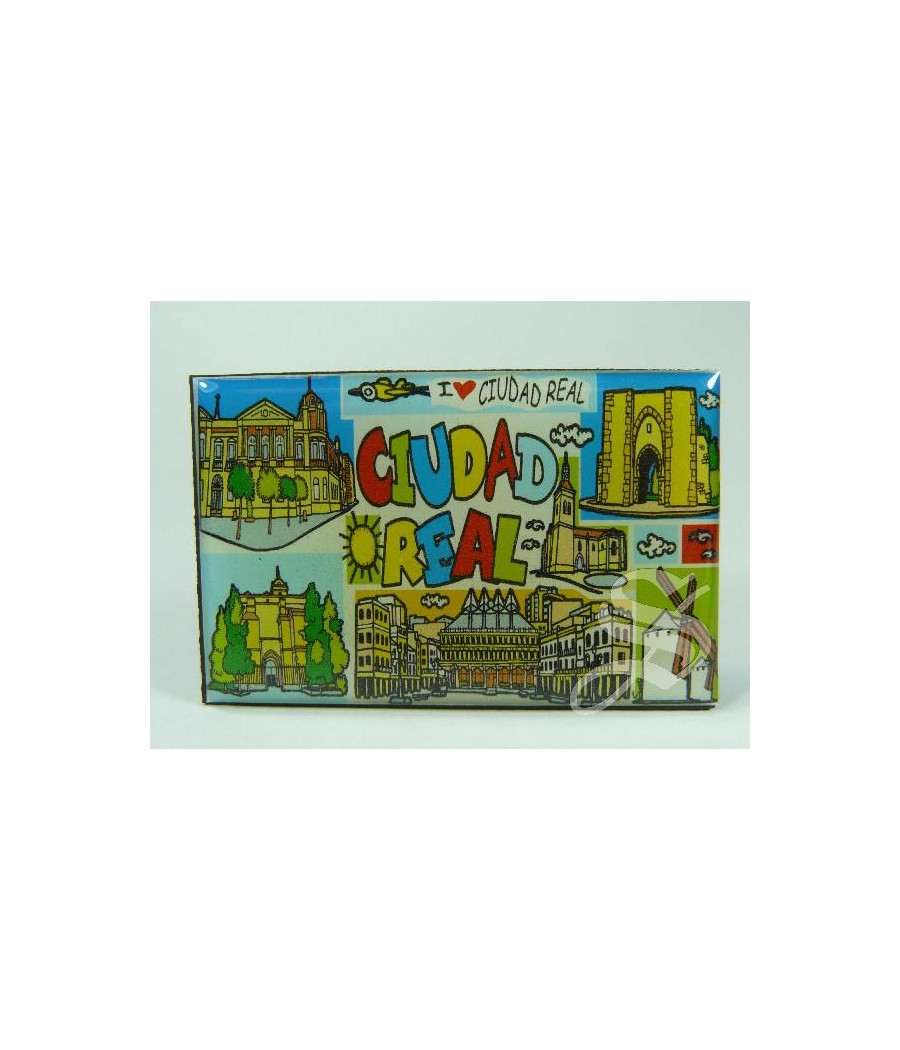 IMAN CIUDAD REAL COLORINES 6,5 X 4,2 CM.