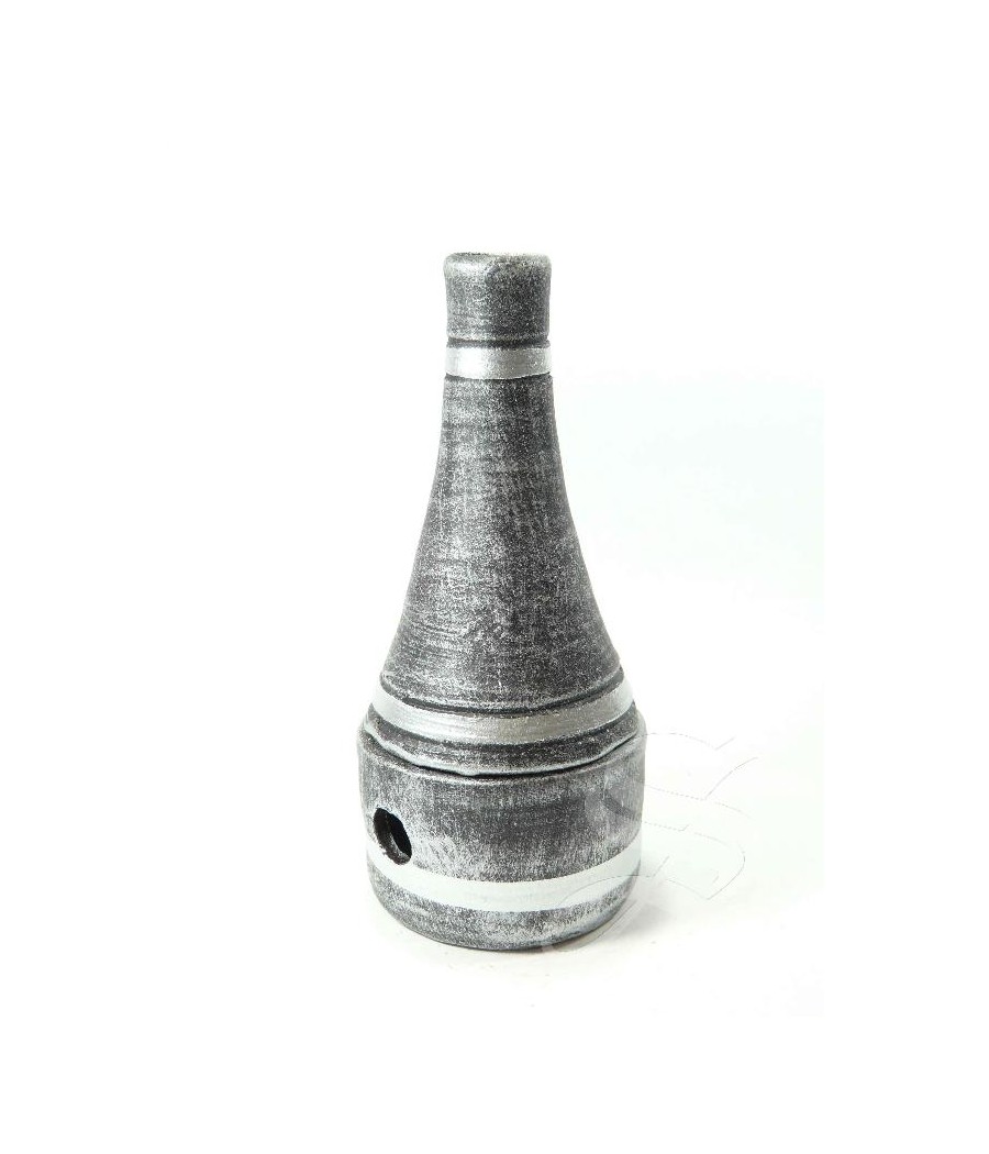 INCENSARIO CHIMENEA PLATA 17 CM