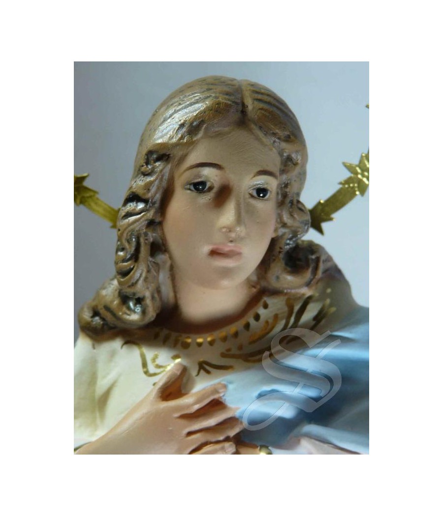 INMACULADA 40 CM. 2ª PASTA DE MADERA