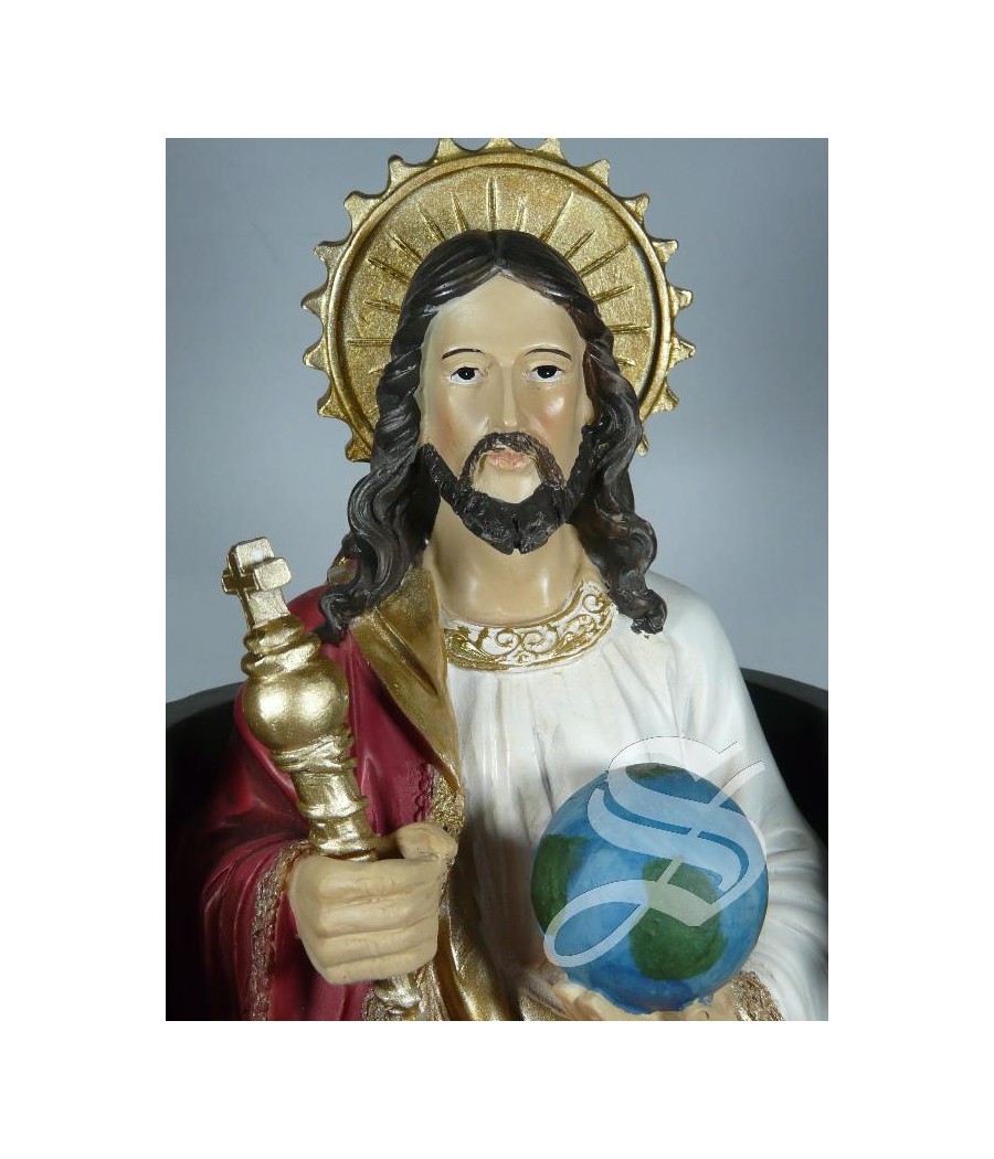 JESUS EN TRONO 31 CM. ENTRONIZADO