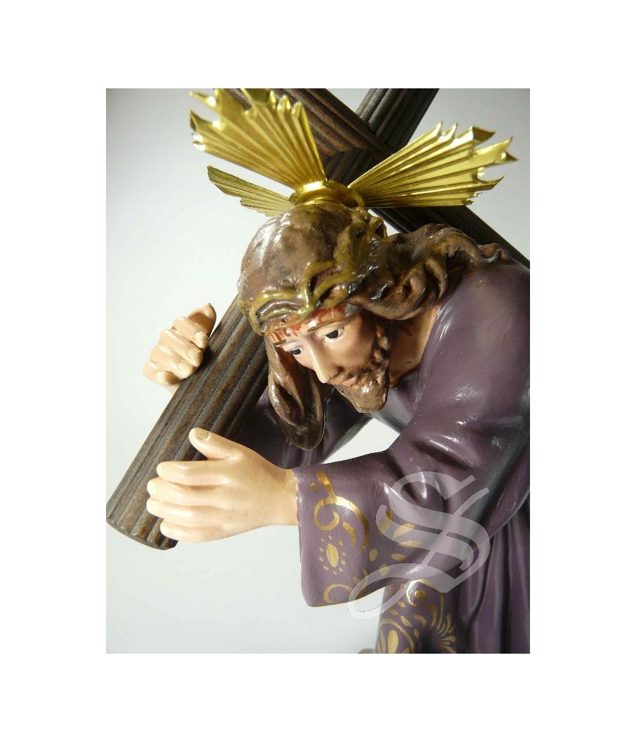 JESUS NAZARENO 30 CM.  2ª PASTA DE MADERA