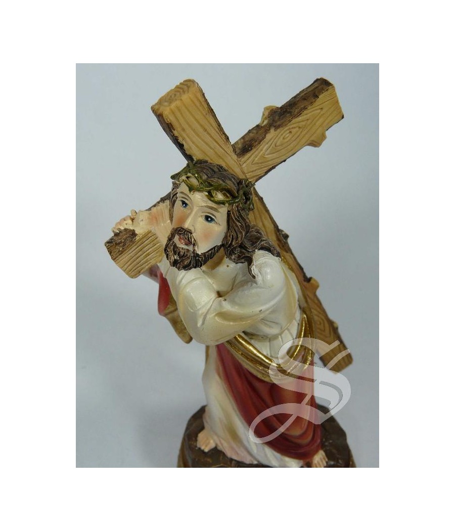 JESUS NAZARENO CON CRUZ 12 CM.