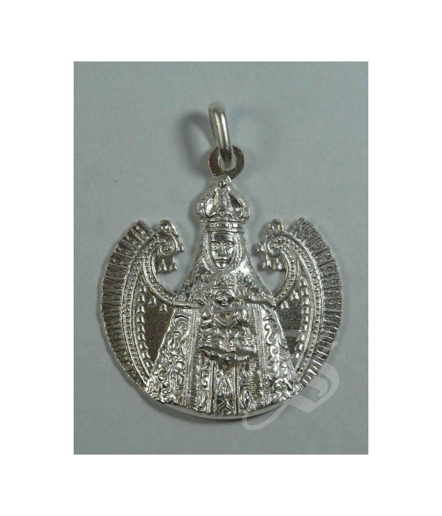 MEDALLA 35*40 MM. PLATA VIRGEN DEL PRADO SILUETA 15,53GRS.