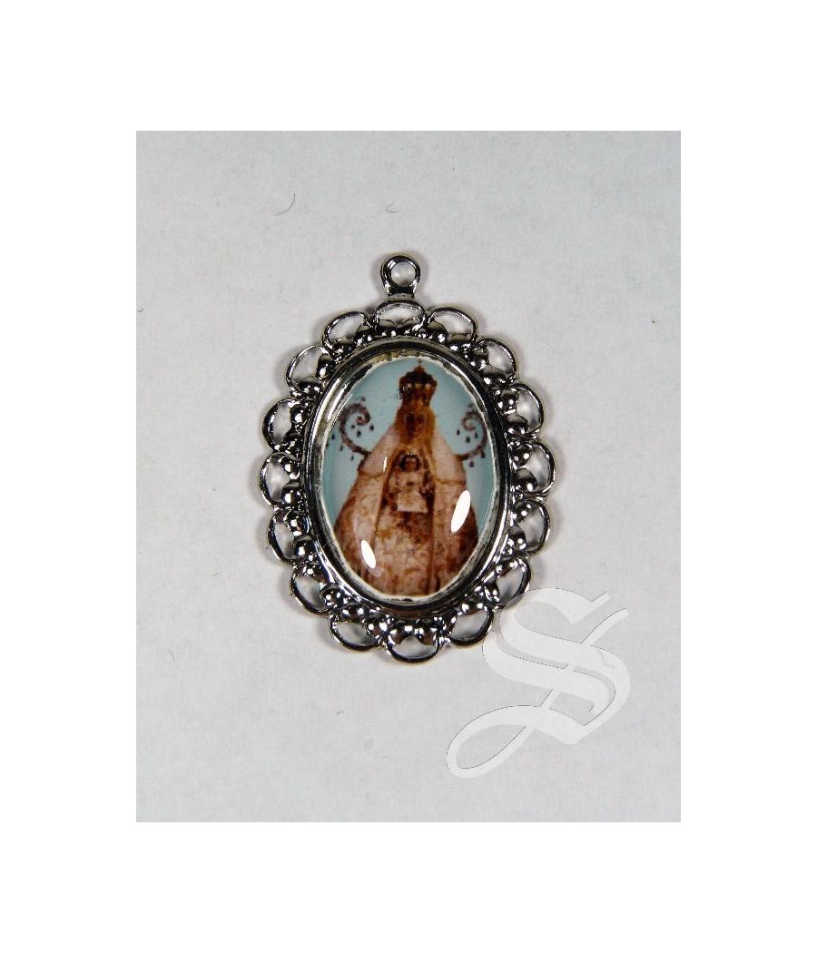 MEDALLA NIQUEL VIRGEN DEL PRADO ONDITAS 1.5*2 CM