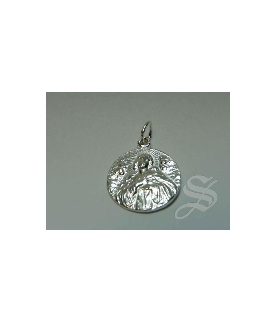 MEDALLA PLATA INMACULADA 18MM