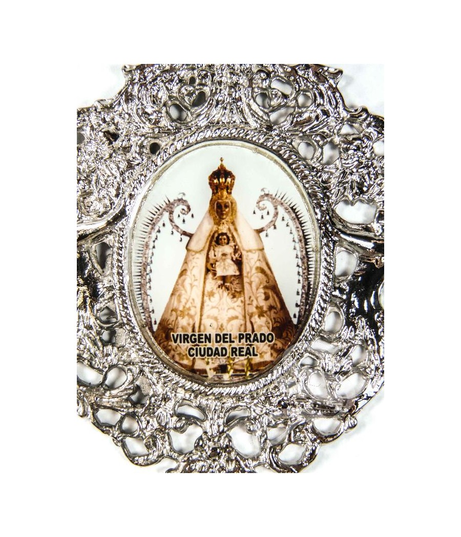 MEDALLON CUNA VIRGEN DEL PRADO ANGELES