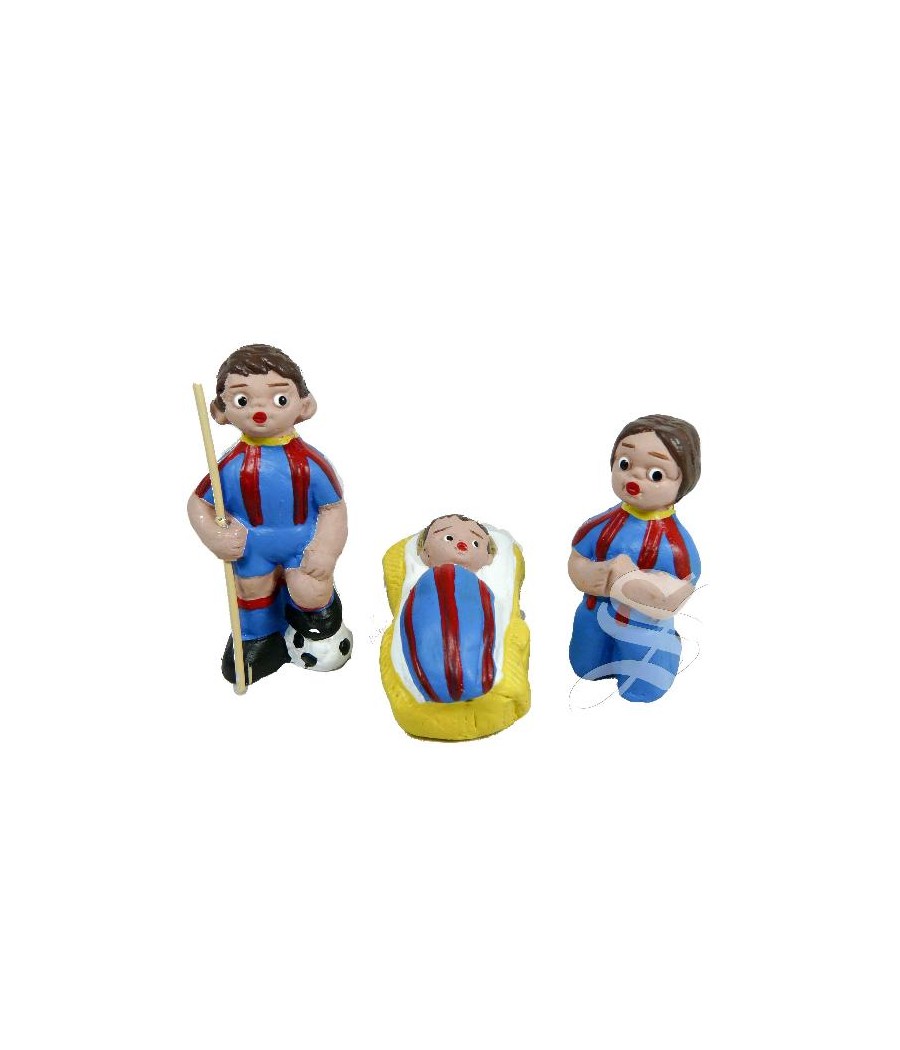 MISTERIO FUTBOLISTAS BARCELONA 3 PIEZAS