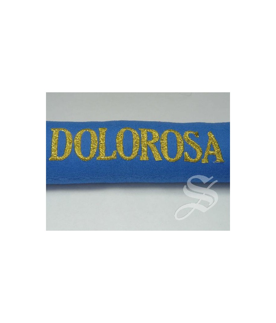 MORCILLA DOLOROSA ORO BORDADO