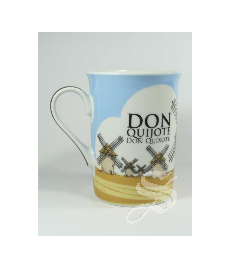 MUG QUIJOTE LATA METAL