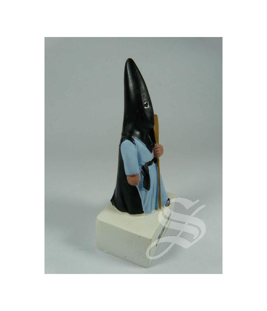 NAZARENO CELESTE Y NEGRO 6,5 CM. CON BASE CIUDAD REAL