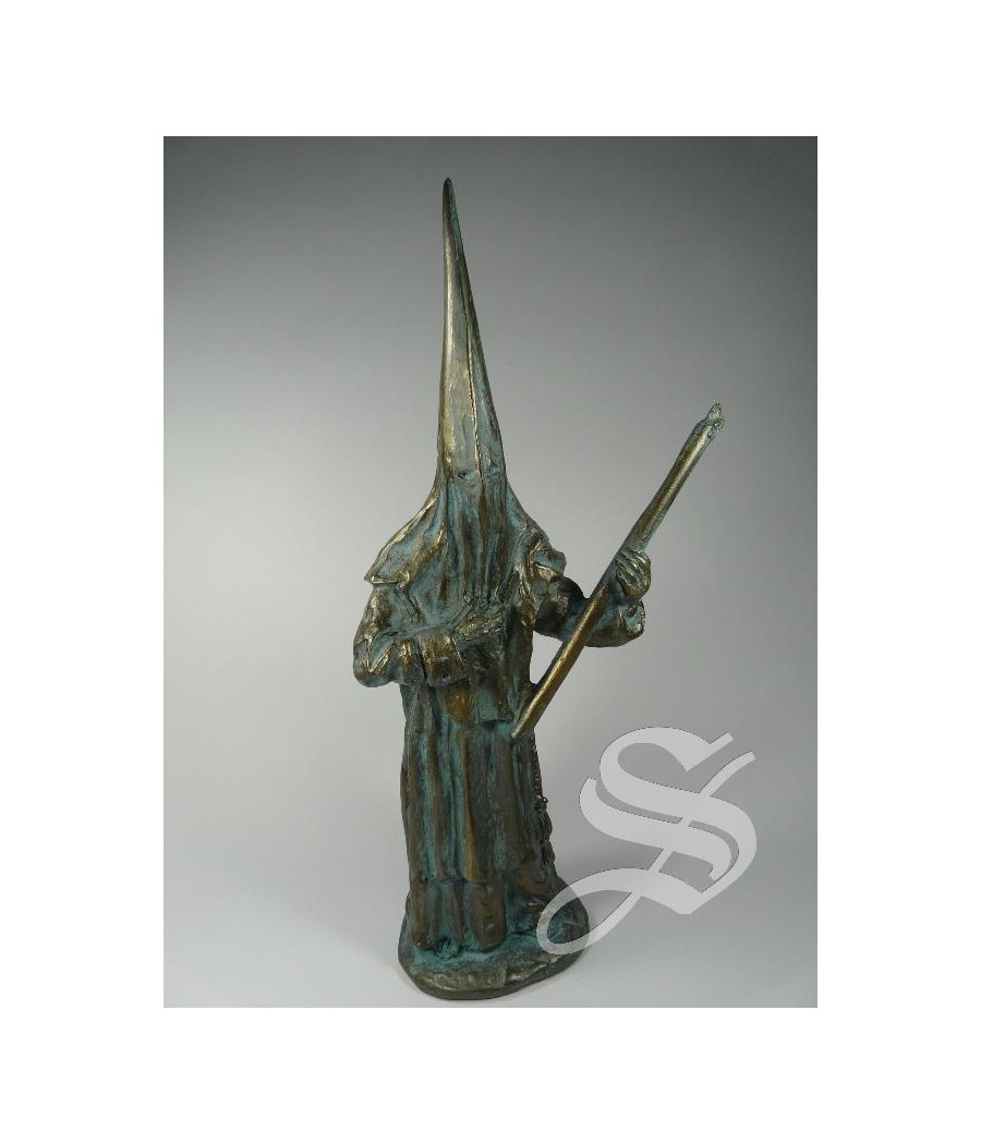 NAZARENO CON CIRIO 28 CM. COLOR BRONCE