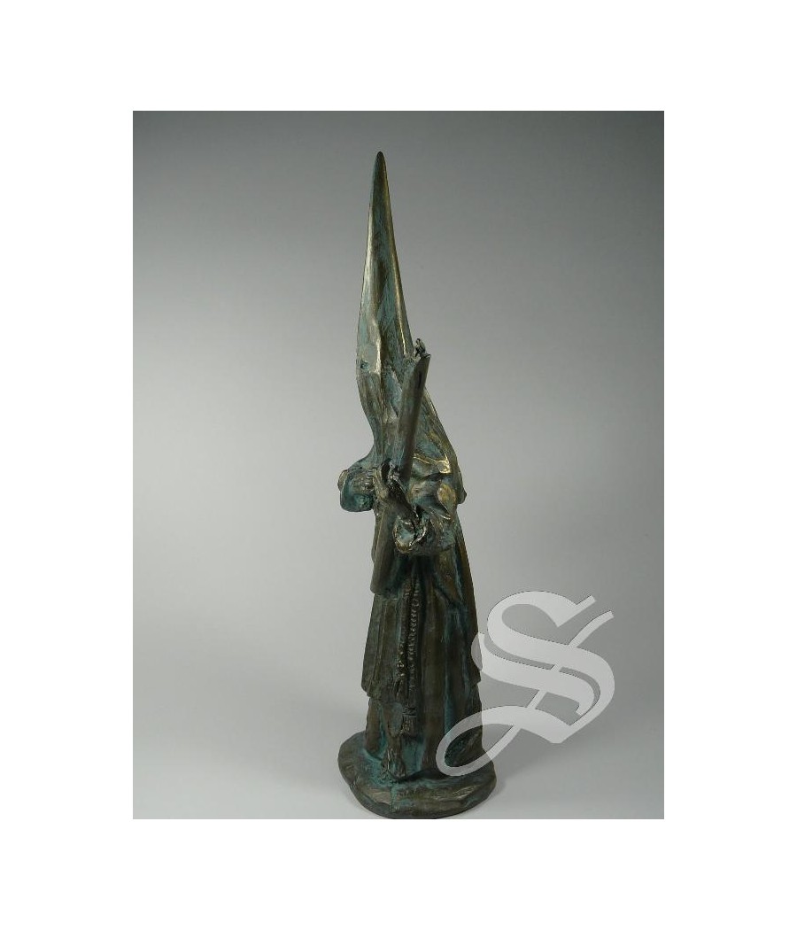 NAZARENO CON CIRIO 28 CM. COLOR BRONCE