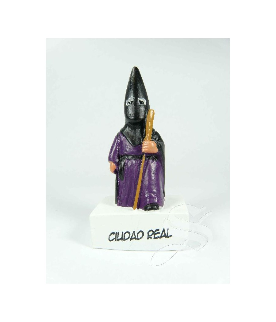 NAZARENO MORADO 6,5 CM. CON BASE CIUDAD REAL