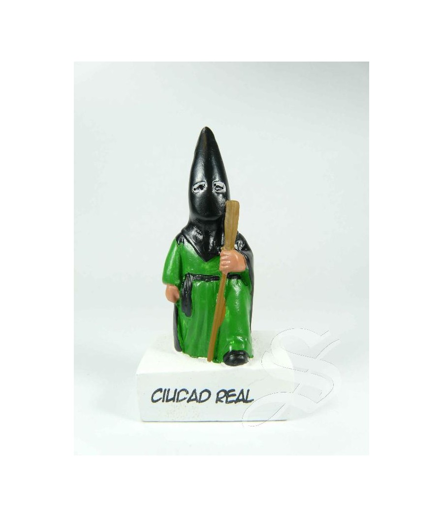 NAZARENO VERDE 6,5 CM. CON BASE CIUDAD REAL