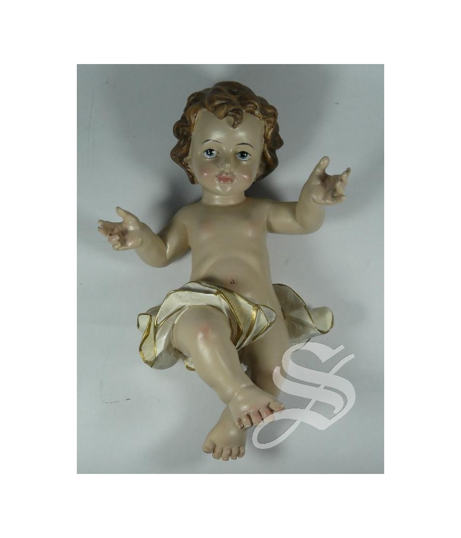 NIÑO JESUS 23 CM. RESINA