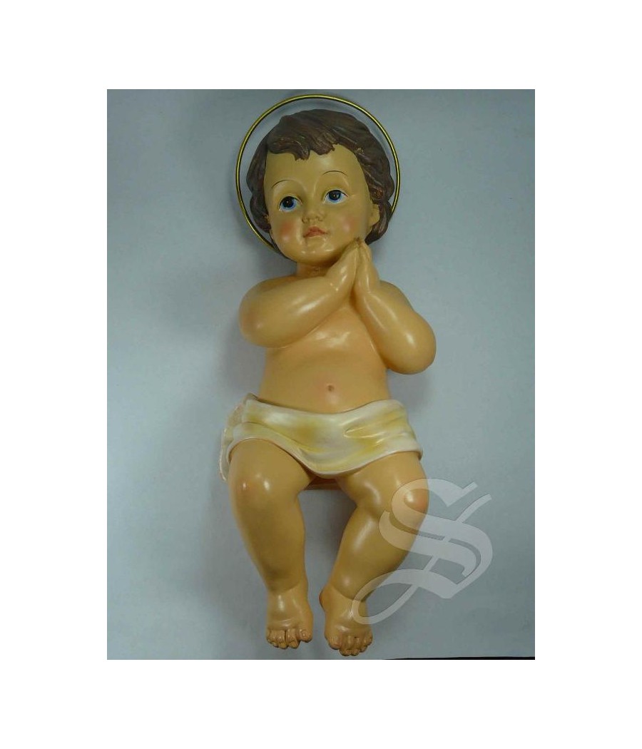 NIÑO JESUS 28 CM. MANOS JUNTAS