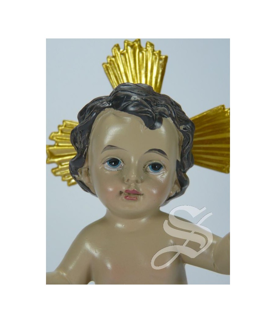 NIÑO JESUS CORONA SENTADO 12 CM