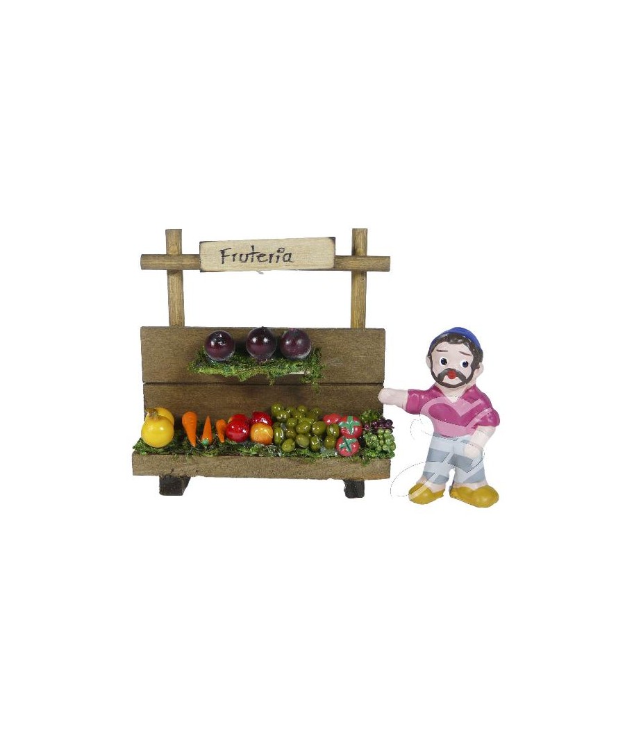 PUESTO RESPALDAR FRUTERIA CON FIGURA 8 X 2,5 X 7,5 CM.