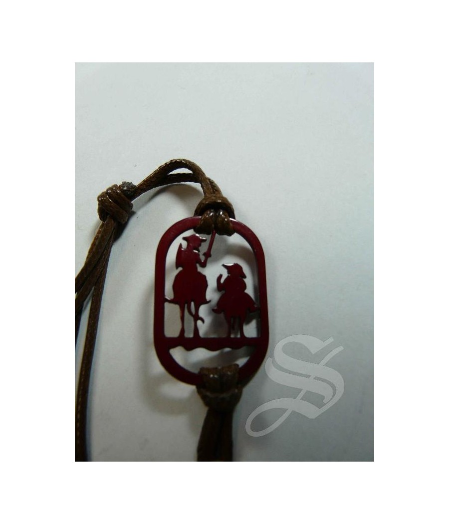 PULSERA QUIJOTE SANCHO ROJA