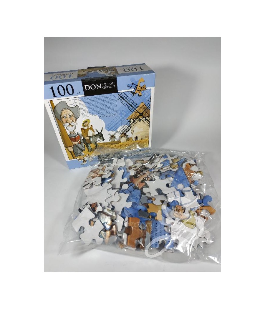 PUZZLE 100 PIEZAS QUIJOTE CON CAJA