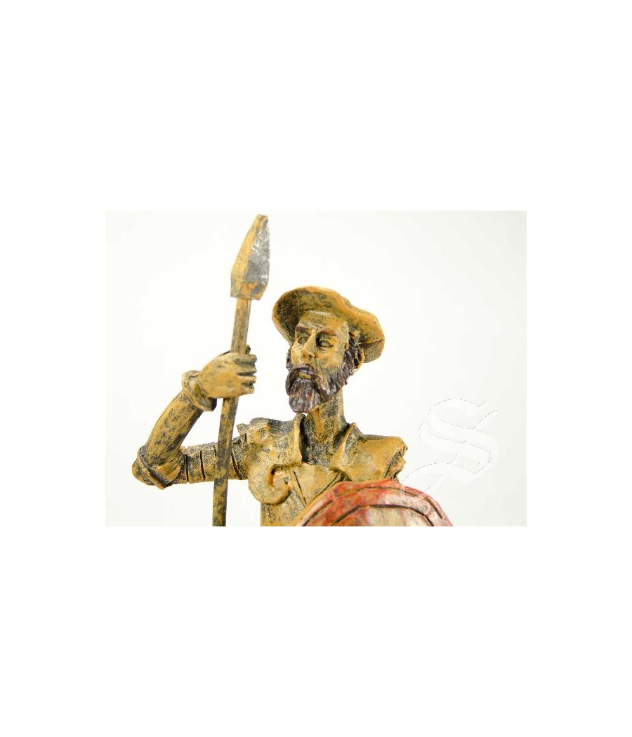 QUIJOTE 17 CM. RESINA