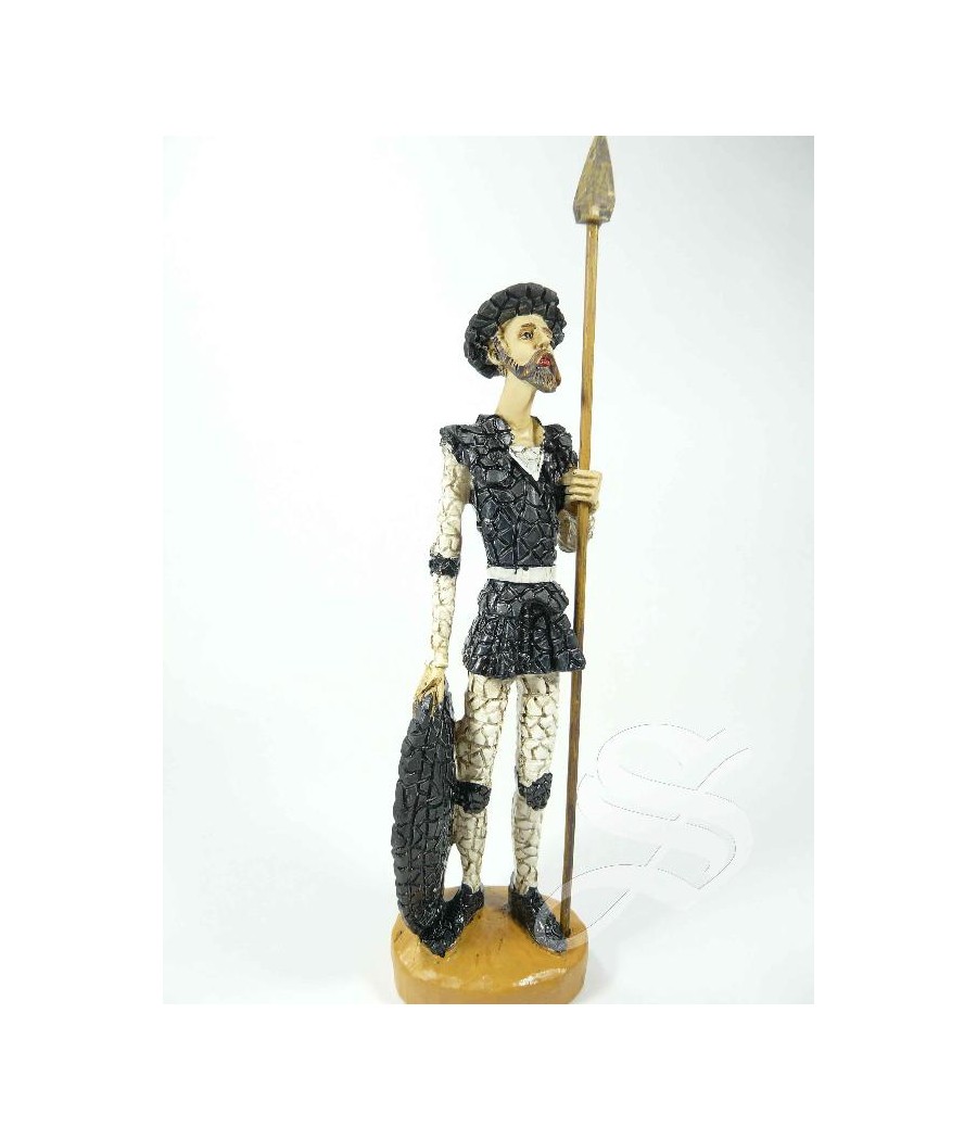 QUIJOTE CHIP 17 CM. RESINA COLOR