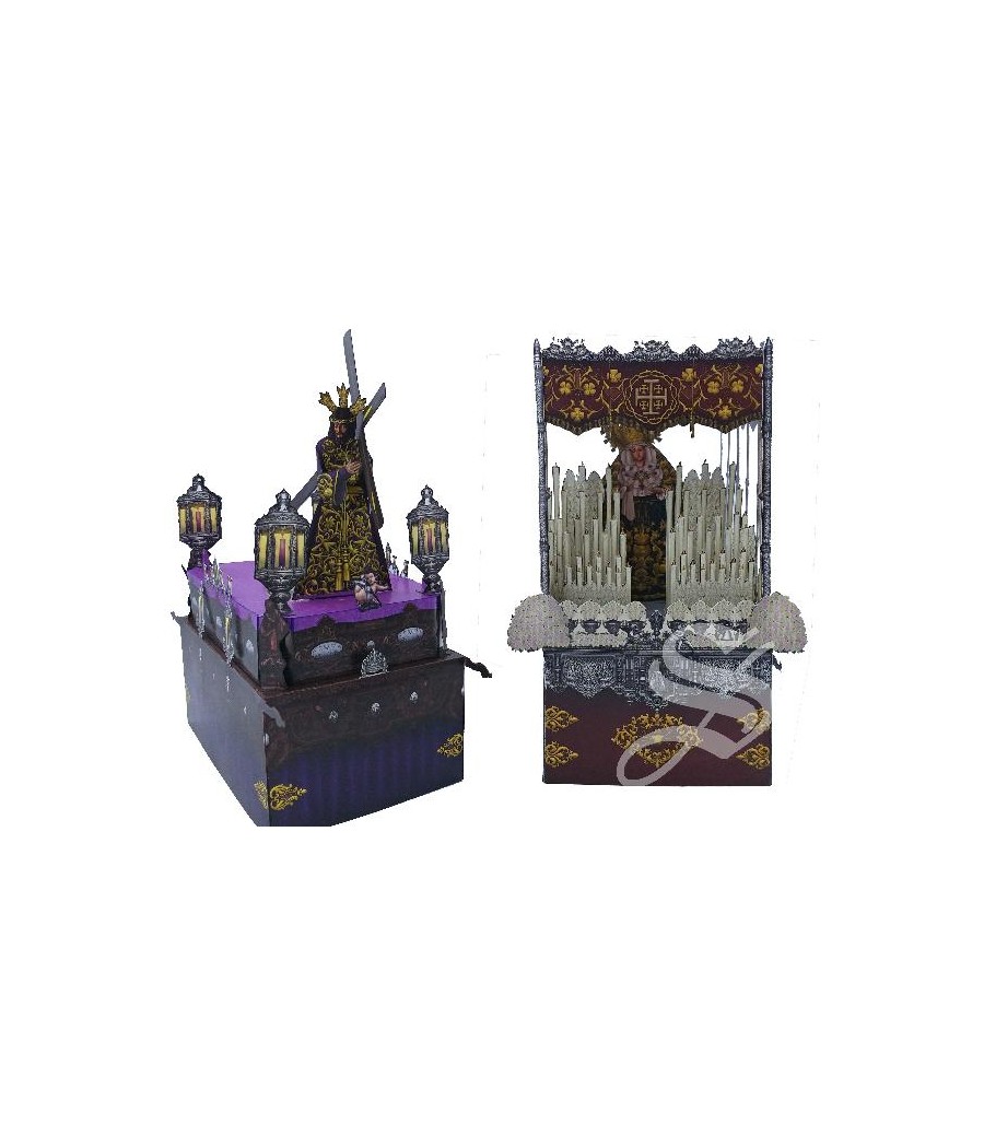 RECORTABLE NAZARENO DE SAN FERNANDO SEMANA SANTA