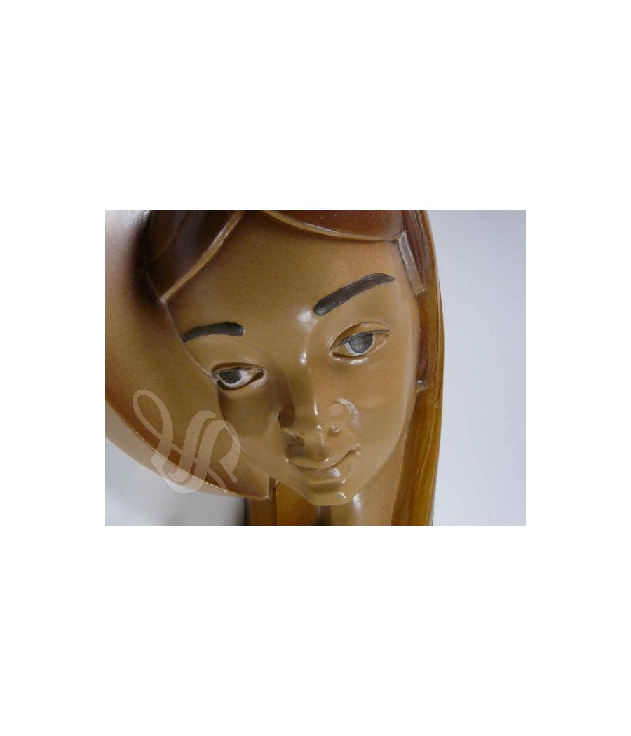 RELIEVE VIRGEN 35 CMS. IMITACION MADERA