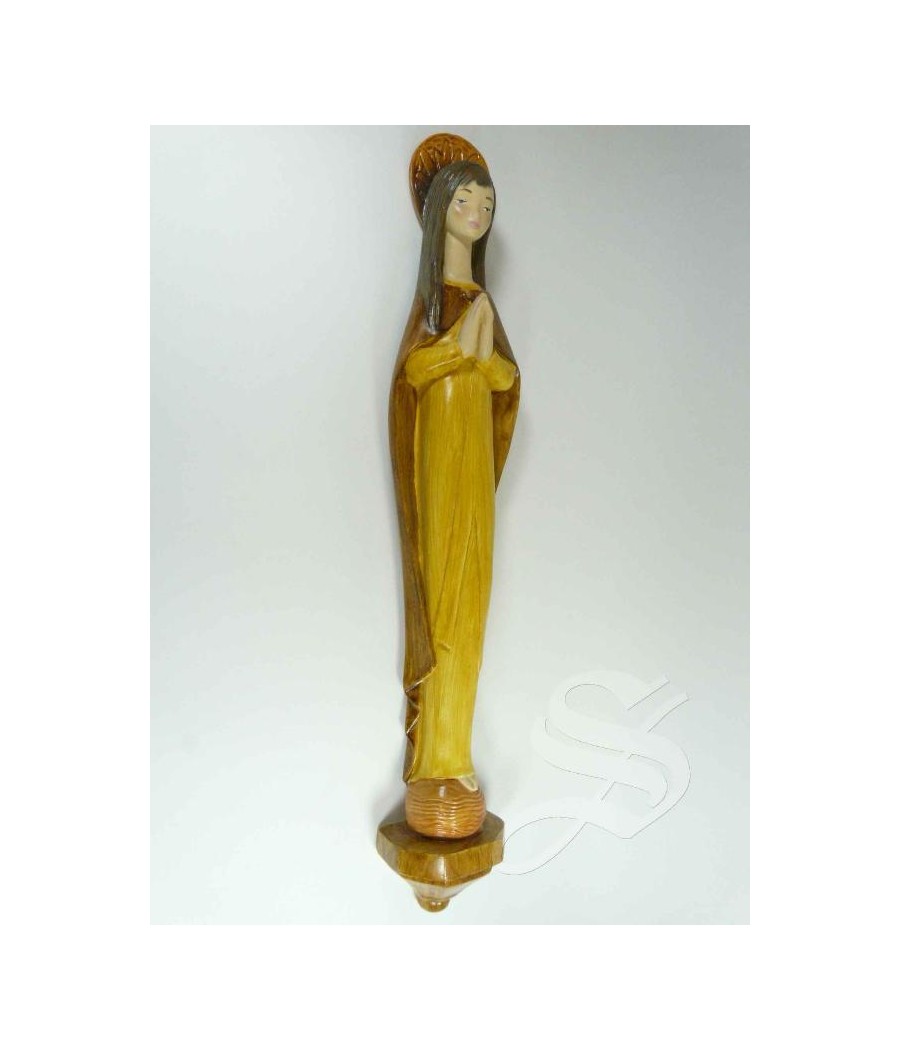 RELIEVE VIRGEN CON NIÑO 40 CM. IMITACION MADERA