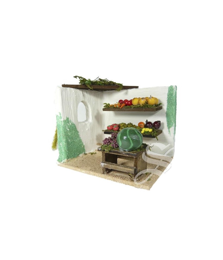 RINCON FRUTERIA CON FIGURA 13,5 X 11,5 X 19