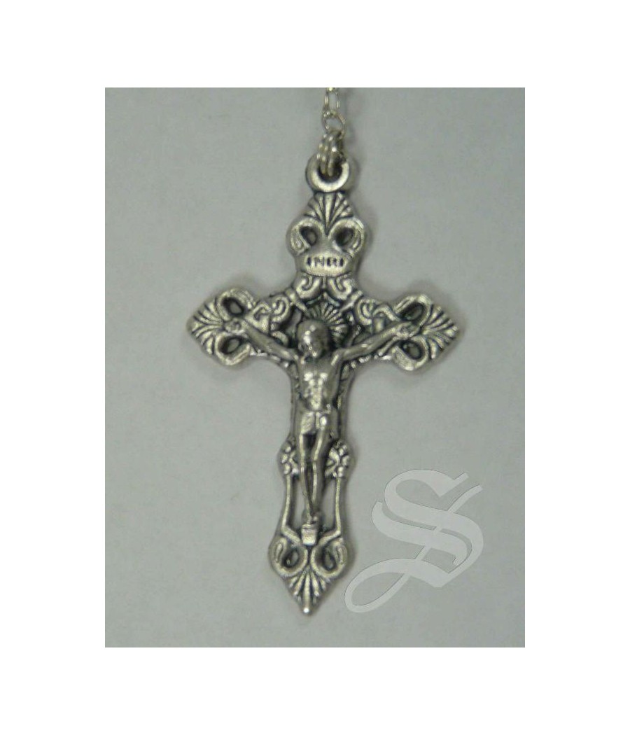 ROSARIO CRISTAL TRASPARENTE VIRGEN DEL PRADO 6MM.