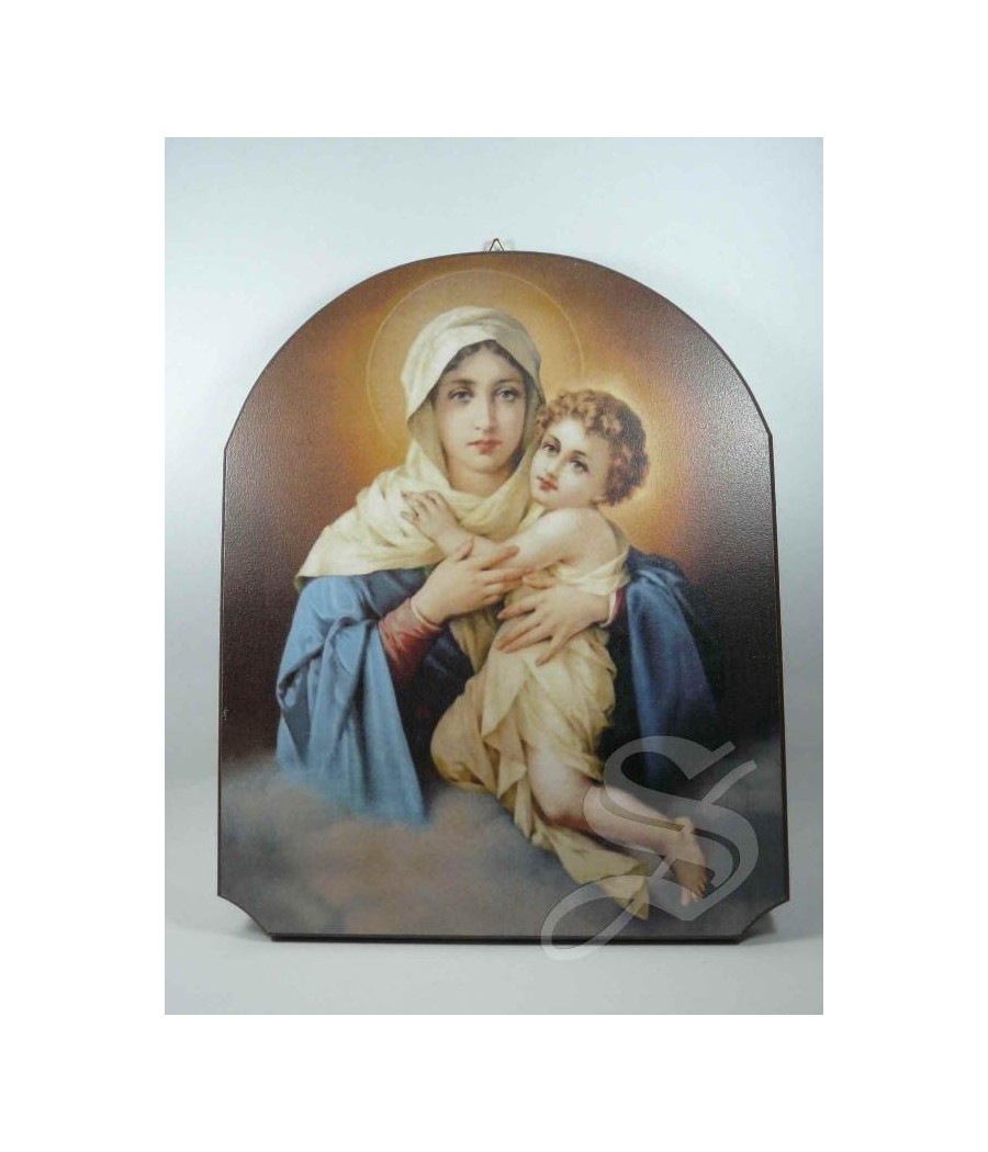 TABLA MADERA 20*25 VIRGEN SCHOENSTATT