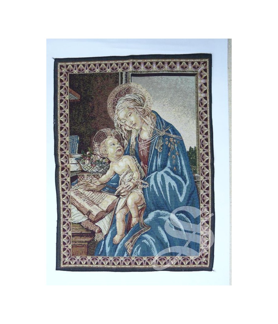 TAPIZ 50  * 70 MADONNA DEL LIBRO