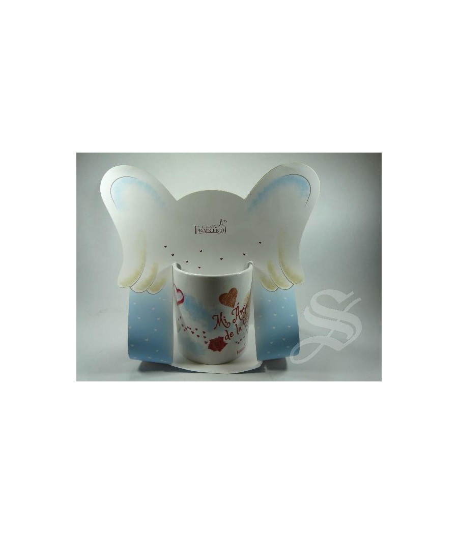 TAZA MUG CERAMICA ANGEL DE LA GUARDA