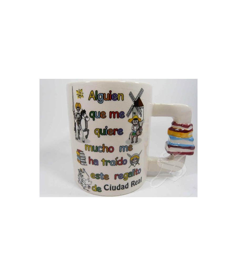 TAZA QUIJOTE CUIDAD REAL