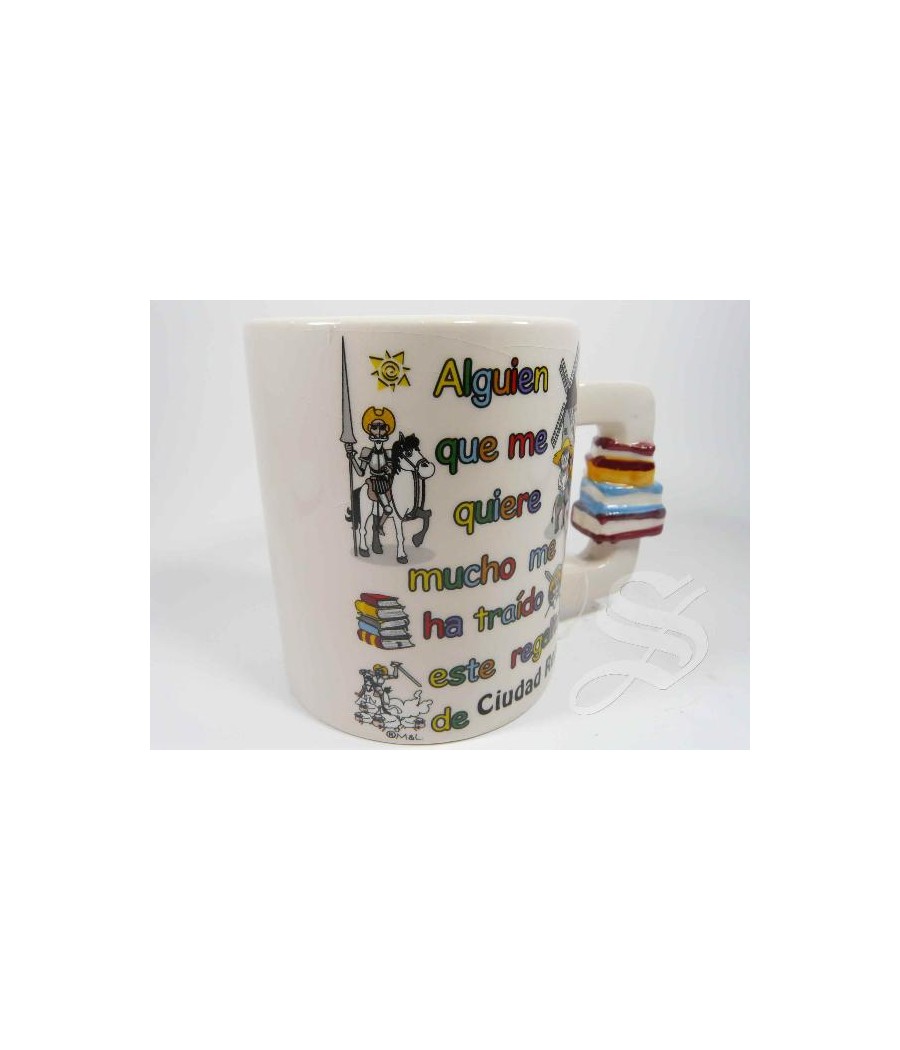 TAZA QUIJOTE CUIDAD REAL