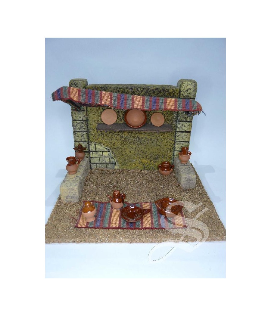 TIENDA GRANDE DE CERAMICA MODELO 2  25*21*18 CM