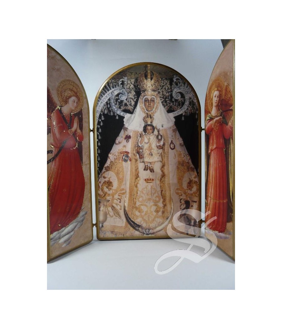 TRIPTICO 37*45 VIRGEN DEL PRADO