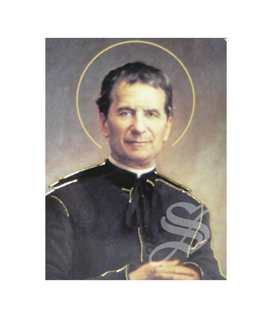 TRIPTICO DE MADERA DON BOSCO 5,5 X 7